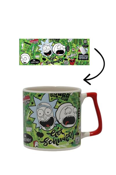 baskigo.com Rick and Morty Lüks Kupa - Hediye Seramik Kupa