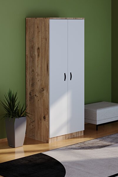 Haus Modüler Gama Gardırop-Beyaz Meşe
