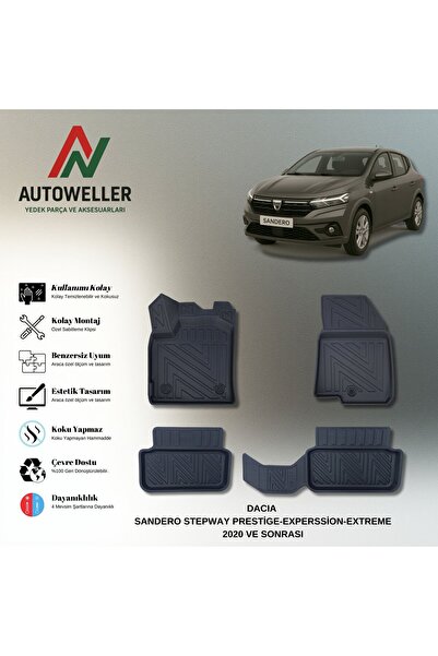 AutoWeller Dacia Sandero 2020 Sonrası Stepway - Prestige/Expression/Extreme H...