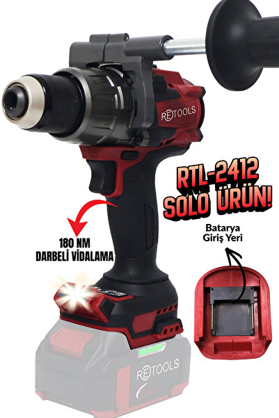 RETOOLS BORDO 180 NM VİDALAMA KAFA