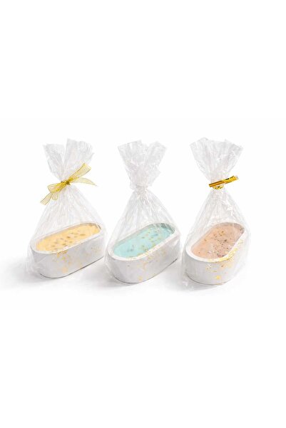 Handmade Lumanare parfumata decorativa din ceara de soia - Recipient Oval