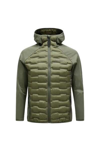 Peak Performance سترة Argon Hybrid للرجال باللون الأخضر للاستخدام الخارجي G 7...