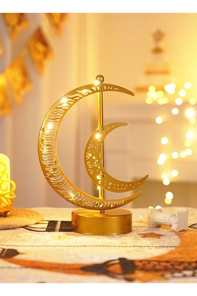 Generic مصابيح طاولة رمضانية، أضواء LED رمضانية لتزيين المنزل في رمضان