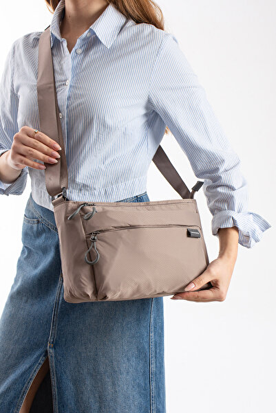 Çanta Trend 6-Compartment Medium Size Waterproof Parachute Fabric Crossbody S...