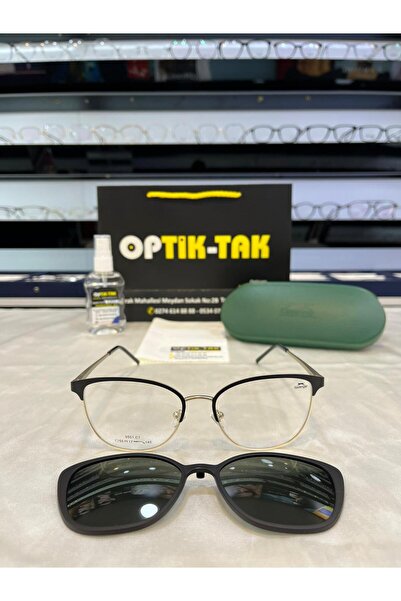 Slazenger 9501.C1 Mavi ışık filtreli klipsli gözlük