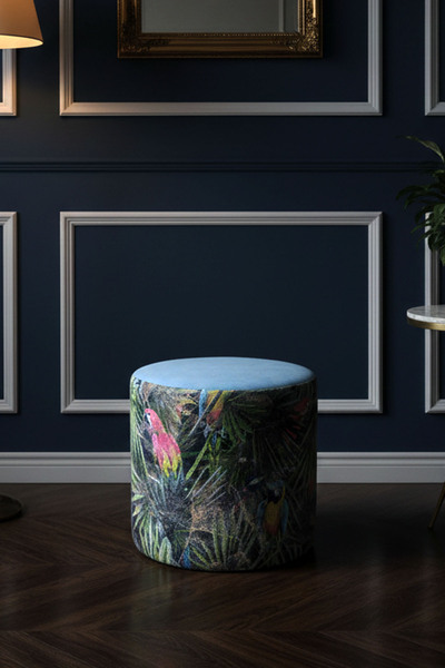 T&H Visto Silindir Puf Serisi, Ayak Uzatma Pufu, Dekorasyon Pufu