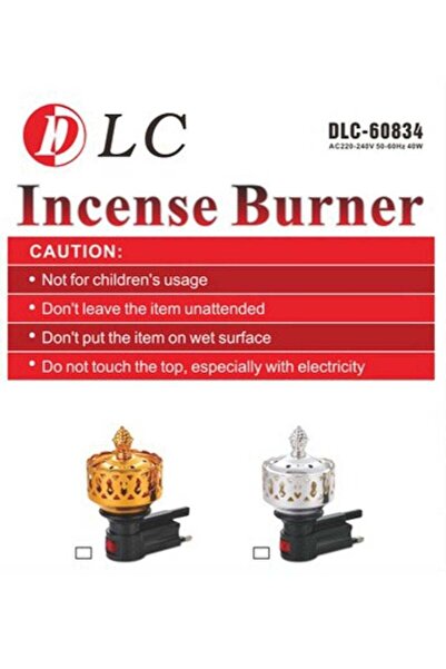 LC Electric Incense Burner 10 cm Gold