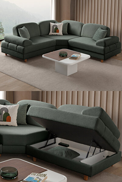 Eymense Aries Modüler Köşe Koltuk Takımı S Yeşil