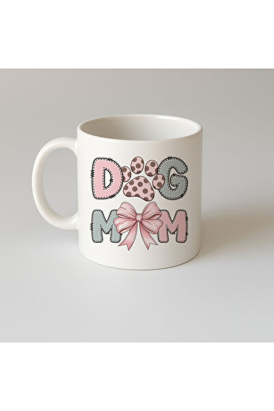 MODA Dog Mom Printed Gift Porcelain Mug