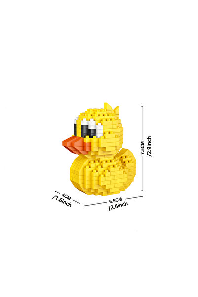 Choice10 with box Yellow Duck Blocks Parrot Puzzle Assembly Building Blocks T...