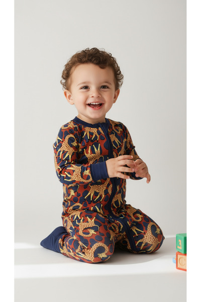 KidZee 1.5 Tog Giraffe Baby/Child Sleeping Bag