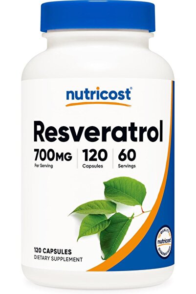 Nutricost Resveratrol 700mg, 120 Capsules - Vegan, Gluten Free, Non-GMO