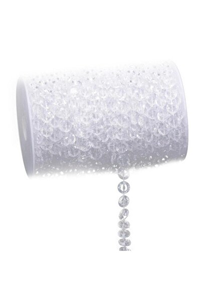 APWIKOGER لفافة من خرز الكريستال الأكريليكي بطول 20 مترًا / من 10 إلى 60 مترً...