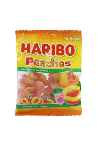 Haribo حلوى جيلي بنكهة الخوخ - 160 غرام
