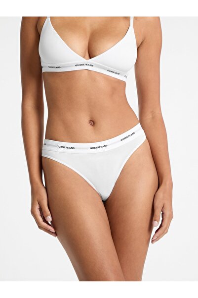 Guess Jeans Kadın Modal Karışımlı Tanga Külot