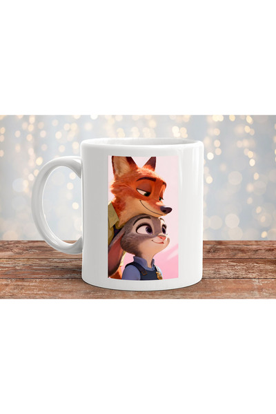 MODA February 14 Valentine's Day Printed Gift Porcelain Mug