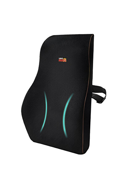 Linomag Pernă lombară completă pentru scaun de birou sau mașină, Linomag, spu...