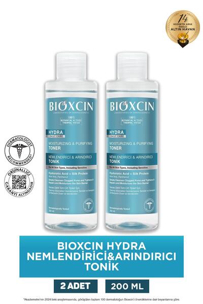 Bioxcin Hydra Nemlendirici ve Arındırıcı Tonik 200 ml 2 Adet