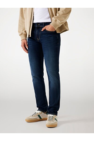 Guess Erkek Mavi Denim Pantolon