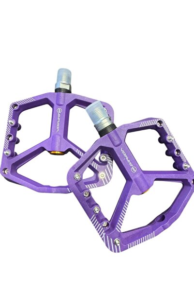 SARİSSA BİSİKLET Briviga Plastik Çivili Platform Pedal Mor Bisiklet Pedalı (1...