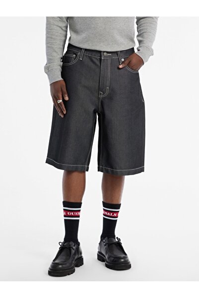 Guess GO BAGGY DENIM SHORT Erkek Gri Şort M5GD52D5L3A-GOM6