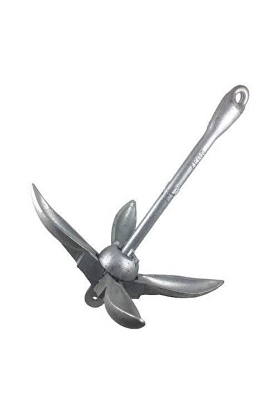 Saray Tekne Çapası. 3,2Kg. Şemsiye Çapa. Açılır Kapanır. Galvaniz Bot Çapası