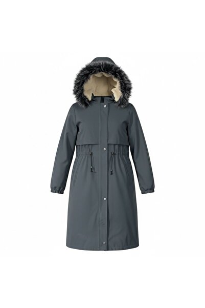 aynora içi yünlü tesettür mont