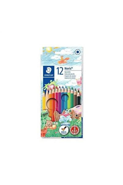Staedtler أقلام تلوين نوريس مشحوذة مسبقًا - 12 قطعة