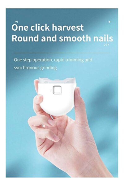 LC Automatic Electric Nail Trimmer – One-Click Smooth & Round Nail Finishing ...