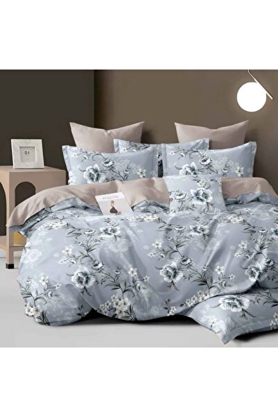 H Hotel Supplier Bed linen for 2 people R Royal Home, pillowcase 50x70cm, mic...