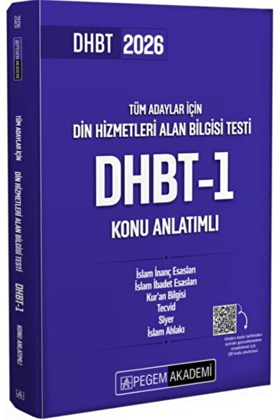 Ankara Kitap Merkezi 2026 Din Hizmetleri Alan Bilgisi Testi DHBT 1 Konu Anlat...