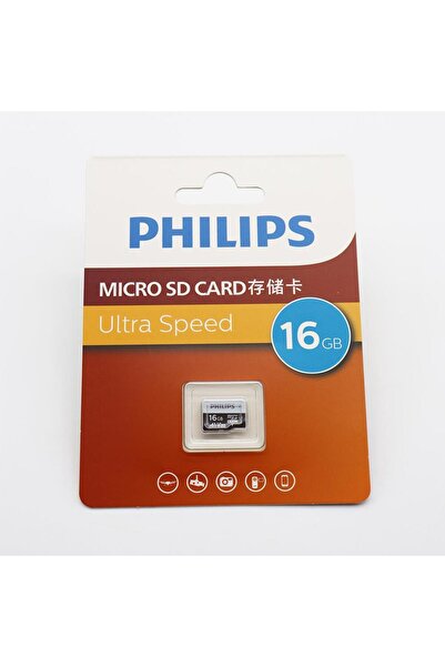 Philips 16GB MicroSD Hafıza Kartı (Adaptörsüz)