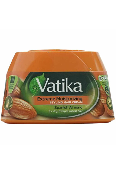 Vatika Extreme Moisturizing Styling Hair Cream with Spanish Almond- 140ml