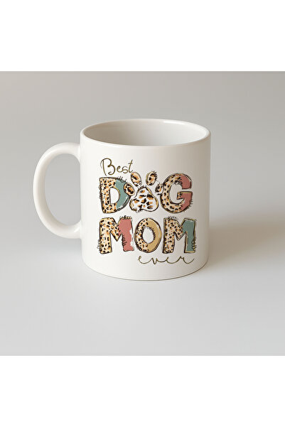 MODA Dog Mom Printed Gift Porcelain Mug