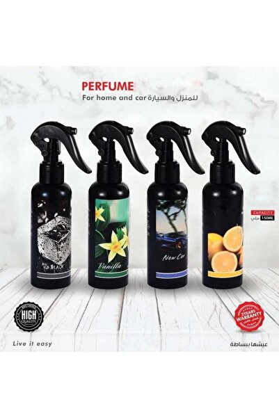 LC Home and Car Spray Perfume – 150ml Air Freshener with 4 Scents