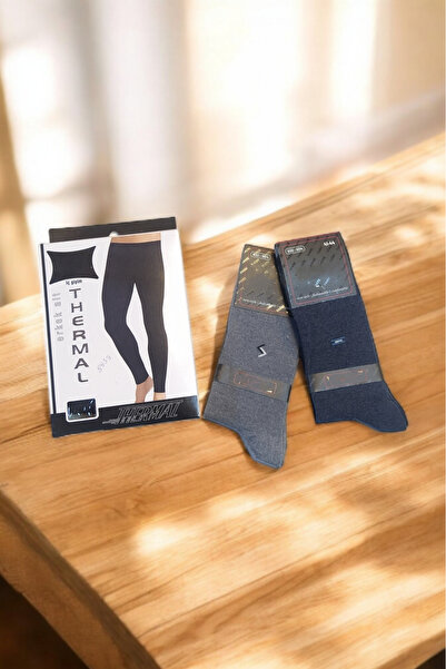 PAPATAY Breathable Soft Fabric Men's Underwear +2 Pairs of Socks