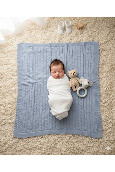 Pierre Cardin triko bebe battaniyesi