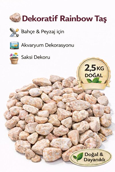 MF Botanik Rainbow Çakıl Taşı 1-2 Cm 2,5 Kg