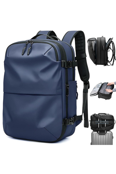 Dasbo Vacuum Travel Backpack, Multifunctional Hand Luggage, Waterproof, Expan...