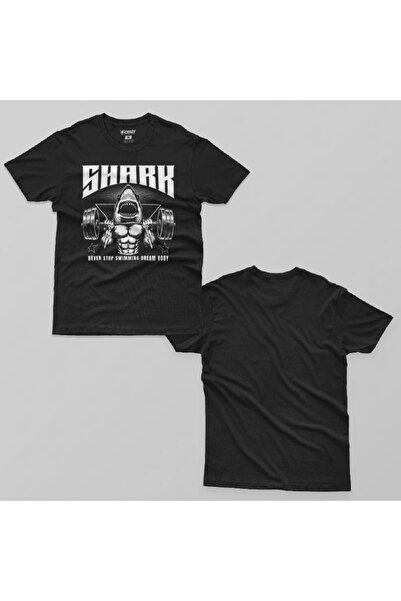 Crazy Shark Never Stop Swimming Dream Body Men's T-Shirt