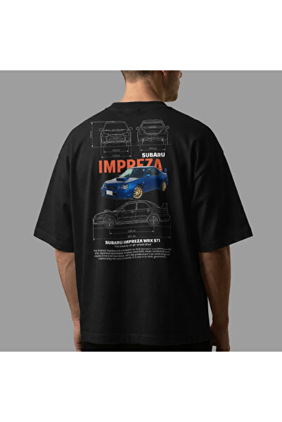 Crazy Tricou Subaru Impreza Wrx Sti supradimensionat