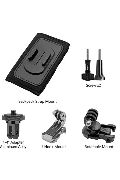 Choice حامل سريع الفك مع محول معدني لحقيبة الظهر وحزام كتف، قابل للدوران 360 ...