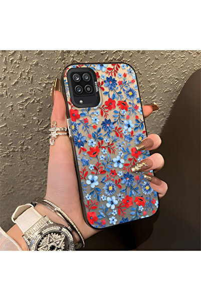 Hontinga حافظة من السيليكون النحيف المقاوم للصدمات بنمط غصن الزهرة متوافقة مع...