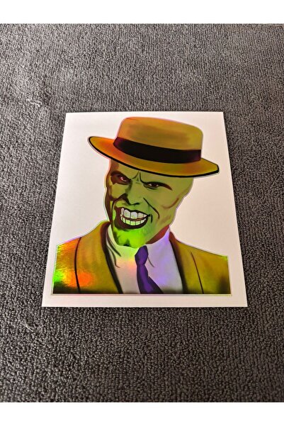 otopaspascım ملصق الجوكر - ملصق الجوكر ثلاثي الأبعاد - ملصق هولوغرام (14x11)