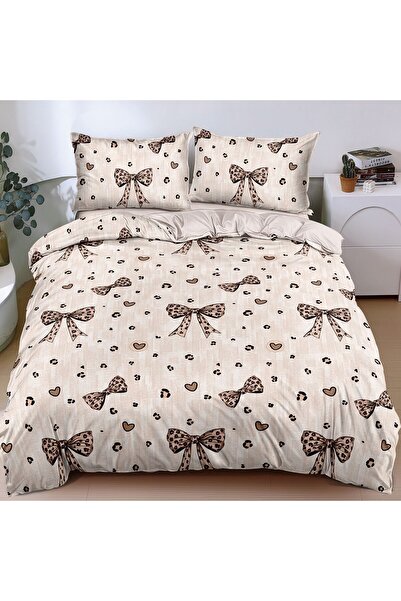 Casa de Vis Double bed linen set, satin cotton, 180 x 200 cm, 4 pieces, with ...