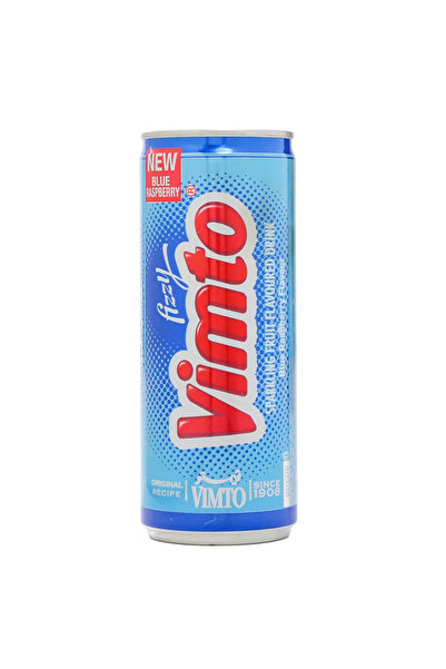 VIMTO مشروب غازي بنكهة الفواكه مع توت العليق الأزرق - 250 مل