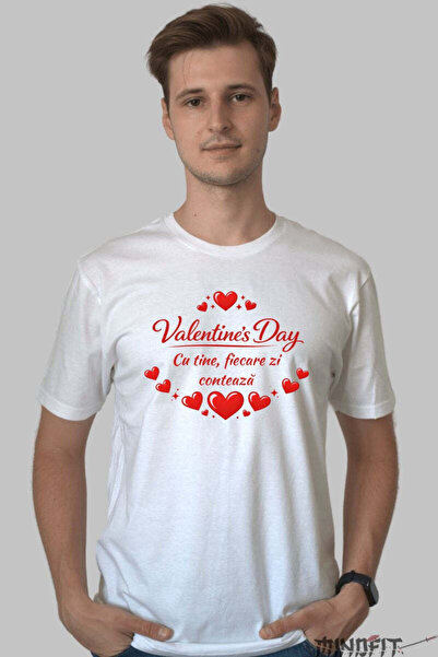 GILDAN Tricou Valentine S Day Cu Tine Conteaza Barbat