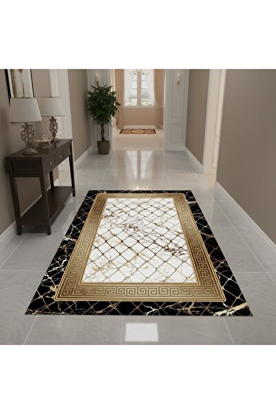 PATRU ANOTIMPURI Anti-slip carpet, Digital 3D, 60 X 110 CM