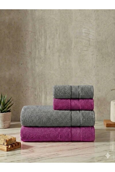 Pamira DİANA BANYO HAVLU TAKIMI (2 ADET EL ,YÜZ & BAŞ HAVLUSU + 2 ADET VÜCUT ...