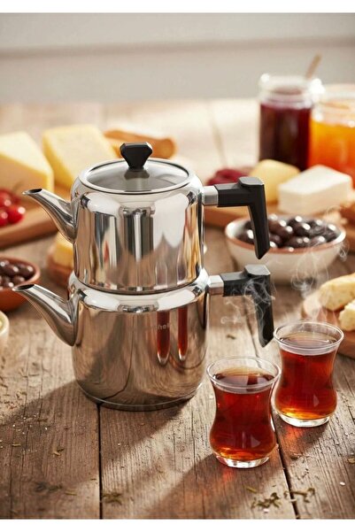 BİZ ZÜCCACİYE BİZ HOME MASTER CHEF MİMOZA ORTA BOY ÇAYDANLIK ÇAYDANLIK (DEMLİ...